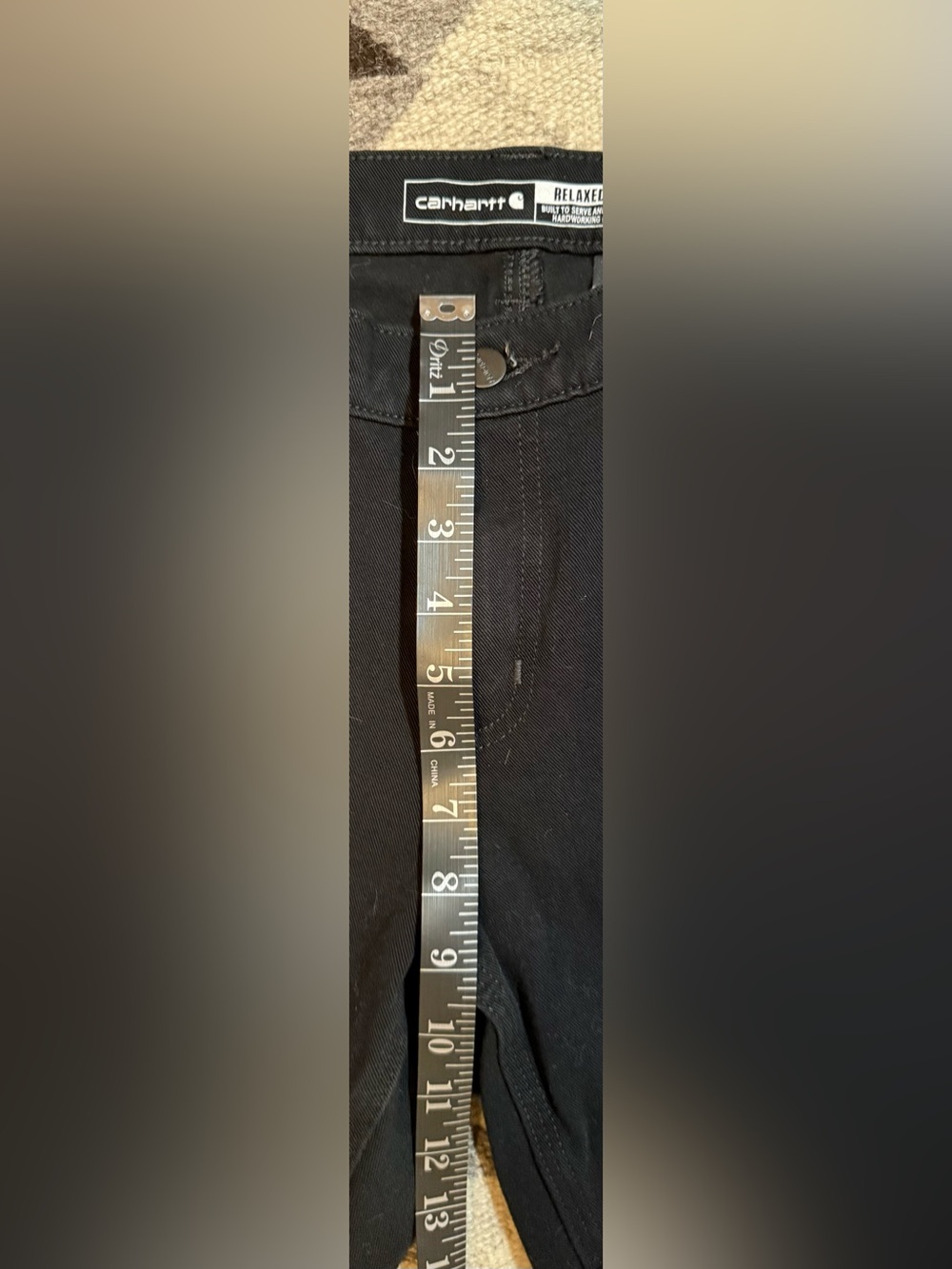 Carhartt Black Work Pants, NWOT - Picture 9 of 10